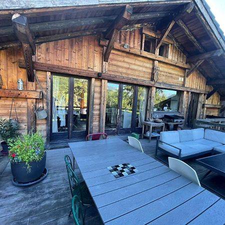 Magnifique Chalet Dans La Vallee De Chamonix Servoz Exterior photo
